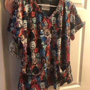 Sketchers scrubs size xl
